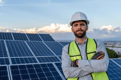 portrait engineer smiling confidence front 260nw 2493592507